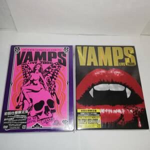 ★VAMPS LIVE2008 　VAMPS LIVE2009 ★セル版 初回仕様限定盤　★中古品