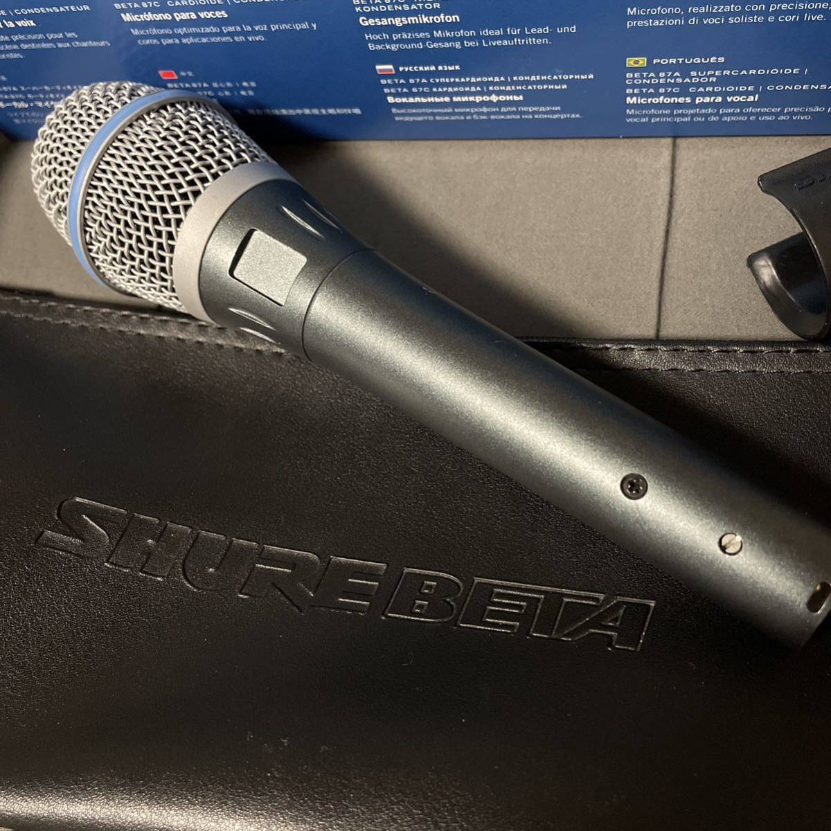 値頃 SHURE BETA abilix.pl BETA87A コンデンサーマイク 87A