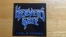 Heavens Gate / Livin' In Hysteria 国内盤CD ステッカー付き ヘヴンズ・ゲイト リヴィン・イン・ヒステリア_画像4