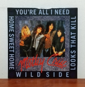 12インチシングル/ モトリー・クルー☆MOTLEY CRUE「HOME SWEET HOME」「LOOKS THAT KILL」「WILD SIDE」「YOU'RE ALL I NEED」UK盤