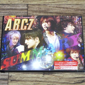 ◇A.B.C-Z Johnny's Dome Theatre~SUMMARY2012~ A.B.C-Z 正規販売版DVD◇z30423