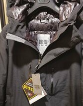 最上級プレミアムダウン※定価16万◆イタリア・ミラノ発*BOLINI*GORE-TEX/ゴアテックス・超防水/防風・極地防寒ダウンジャケットM・黒_画像3