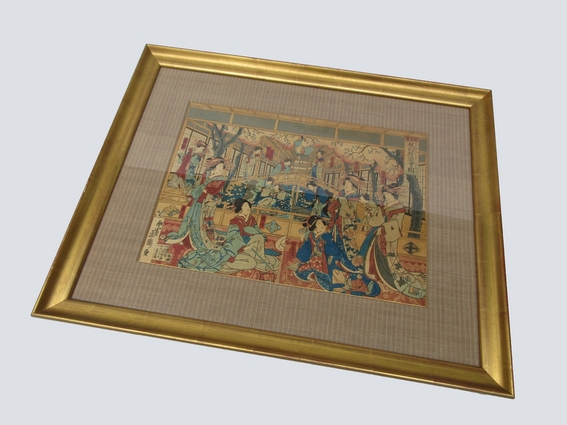 2025年最新】Yahoo!オークション -絵画 額入り(浮世絵、版画)の