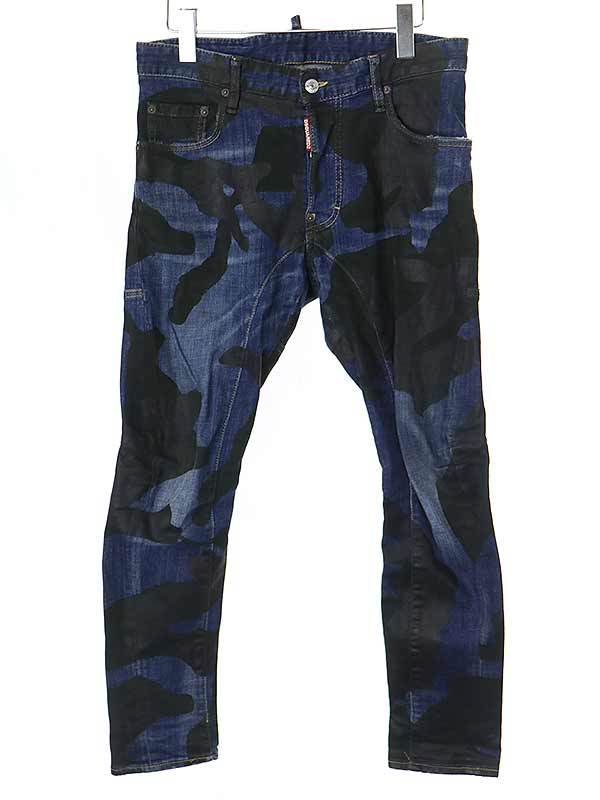 Italy製 DSQUARED2 デニム グラフィティー-