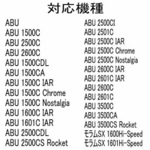 セラミックベアリングHX タイプS (11-5-4 &11-5-4) ABU アブガルシア ABU 2500C IAR_画像4