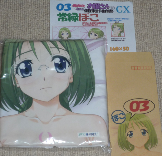 マークス『常緑(ぽこ)03 碧川れたす』抱き枕カバー / 東京ミュウミュウ にゅ~ 俺の嫁! 俺嫁 コミケ MARKS
