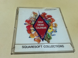 ゲームグッズ スクウェアソフトコレクションズ 1994年度デスクカレンダー ファイナルファンタジーⅤ 聖剣伝説2 ロマンシングサガ2 半熟英雄