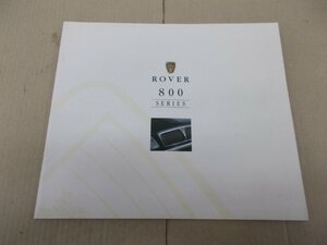 * catalog Rover 800 series 1997 year 