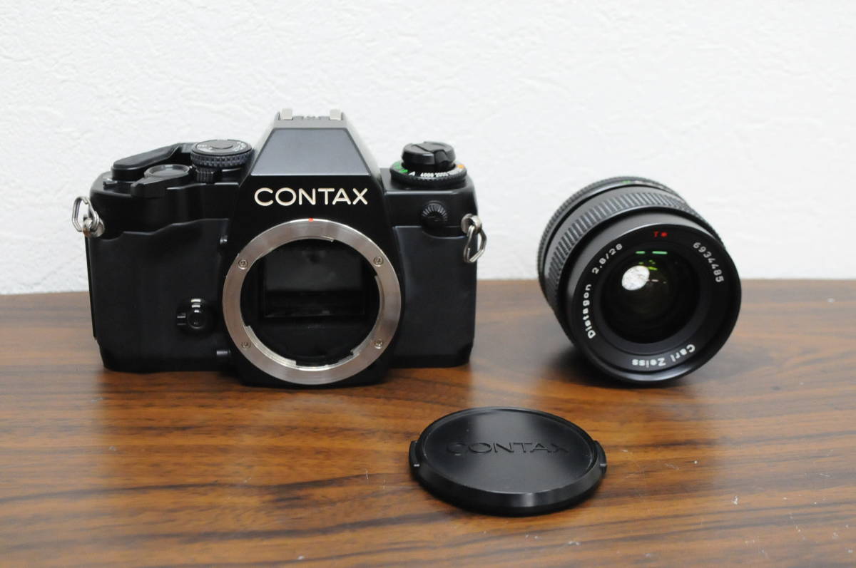 CONTAX Distagon 28mm F2.8 AEJ カビ クモリなし カメラ レンズ(単焦点