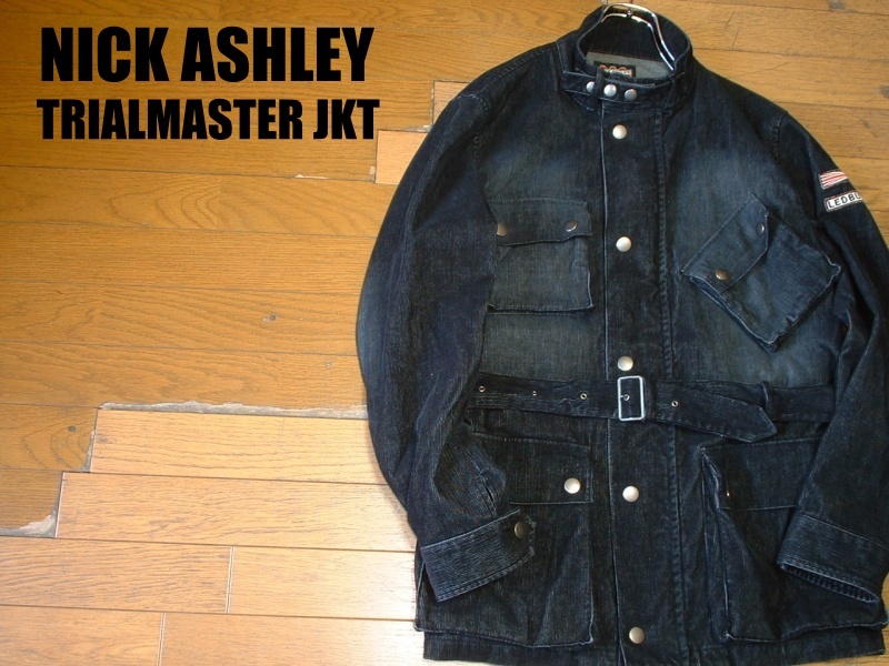 ブラウン×ピンク ニックアシュレイ NICK ASHLEY シングルレザー
