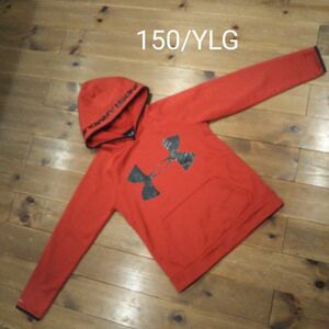 ☆UNDER ARMOUR☆/アンダーアーマー/size150/YLG/フード付きトップス/ポリエステル100％