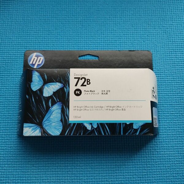 hp純正インク 72B フォトブラック 3WX07A 130ml