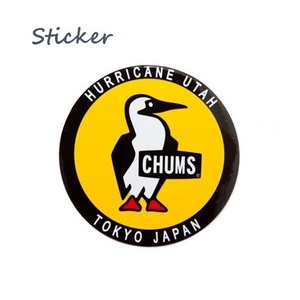  Sticker Round Booby Bird CH62-0156 新品 チャムス ステッカー 防水素材