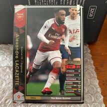 ◆WCCF 2017-2018 アレクサンドル・ラカゼット Alexandre LACAZETTE Arsenal A 03/51◆_画像1