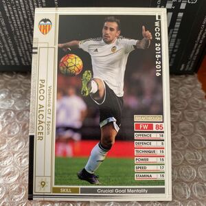 ◆WCCF 2015-2016 パコ・アルカセル PACO ALCACER Valencia A 048/159◆