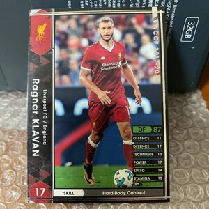 ◆WCCF 2017-2018 ラグナル・クラバン Ragnar KLAVAN Liverpool◆