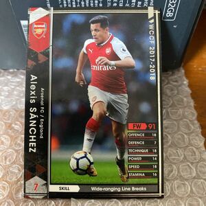 ◆WCCF 2017-2018 アレクシス・サンチェス Alexis SANCHEZ Arsenal◆