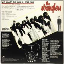 【日12ミニLP】 ストラングラーズ THE STRANGLERS / WHO WANTS THE WORLD / BEAR CAGE / 1980 日本盤 12インチシングル ミニLPレコード 45_画像2