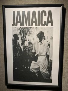 JAMAICA ジャマイカ 90s ダンスホール A4 ポスター 額付き ①