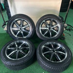 溝ありスタッドレス　235/55R19 ピレリアシンメトリコ　Anhelo ハリアーNXエクストレイルCX-5CX-8 4本セット　美品　良品　倉庫保管