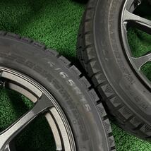 溝ありスタッドレス　175/65R15 100-4H アクアヤリスルーミータンクトール　4本セット　15×6J+45 美品　良品　倉庫保管_画像4