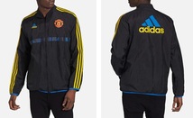 送料無料 特価即決【未使用】 adidas ★ Manchester United Icon Track Jacket (M) ★ アディダス マンチェスターユナイテッド GR3871_画像4