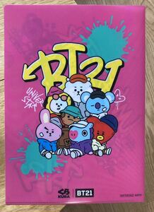 【非売品】くら寿司 BT21 クリアファイル【新品】BTS コラボ アイドル 特典 フェア 枚数限定 キャラクター 未使用【配布終了品】レア