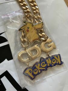 【新品】CDG Pokemon NECKLACE Gold 未開封 COMME des GARCONS ポケモン ピカチュウ ネックレス 新宿伊勢丹 コムデギャルソン 完売品 レア