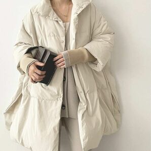 新品 22AW Plage プラージュ【R’IAM】ダウンコート ベージュ 38