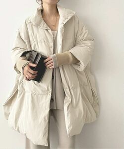 新品 22AW Plage プラージュ【R’IAM】ダウンコート ベージュ 38