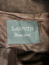 LANVIN en bleu ランバン　レディース　ブラウン　ベルベット　長袖　ワンピース　36表記_画像4