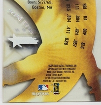 FLEER Skybox EX-CENTURY #15【Jeff Bagwell(HOUSTON ASTROS)】1999年プラ製MLBメジャーリーグ野球カードBaseball CARDフリーア【送料込】_画像3