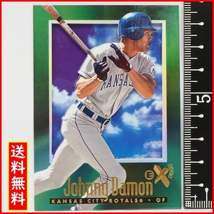 FLEER Skybox EX2000 #24【Johnny Damon(KANSAS CITY ROYALS・OF)】1997年MLBメジャーリーグ野球カードBaseball CARDフリーア【送料込】