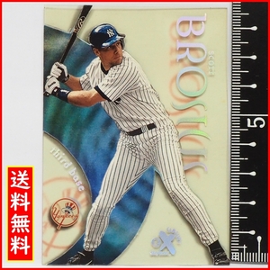 FLEER Skybox EX-CENTURY #57【Scott Brosius(NEW YORK YANKEES)】1999年プラ製MLBメジャーリーグ野球カードBaseball CARDフリーア送料込