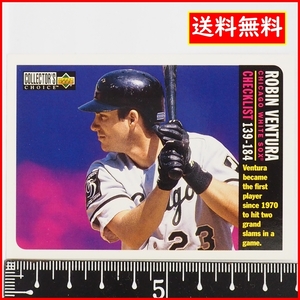 1996 Upper Deck Collector's Choice #361 Checklist【Robin Ventura(White Sox)】96年MLBメジャーリーグ野球カードBaseballアッパーデック