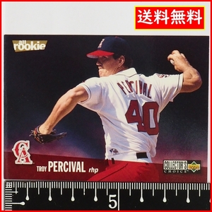 1996 Upper Deck Collector's Choice #72【Troy Percival(Angels)】96年MLBメジャーリーグ野球カードBaseball Cardアッパーデック 送料込