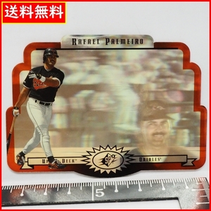Upper Deck SPX #7【Rafael Palmeiro(ORIOLES)】1996年DIE CUT 3DレンチキュラーMLBメジャーリーグ野球カードBaseball CARD【送料込】