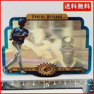 Upper Deck SPX #60【Carlos Delgado(BLUE JAYS)Gold parallel金ゴールド】1996年DIE CUT 3DレンチキュラーMLBメジャーリーグ野球カード