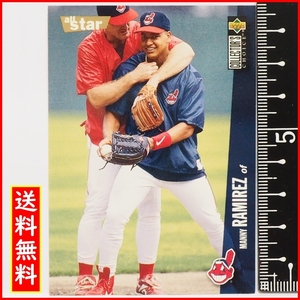 1996 Upper Deck Collector's Choice #125【Manny Ramirez(Indians)】96年MLBメジャーリーグ野球カードBaseball Cardアッパーデック 送料込