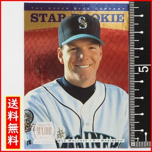 1996 Upper Deck #248 Star Rookie【Bob Wolcott(Mariners)】96年MLBメジャーリーグ野球カードBaseball CARDアッパーデック ベースボール