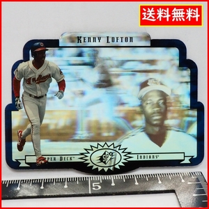 Upper Deck SPX #18【Kenny Lofton(INDIANS)】1996年DIE CUT 3DレンチキュラーMLBメジャーリーグ野球カードBaseball CARD【送料込】