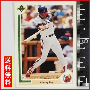 Upper Deck 1991 #678 [Джонни Рэй (Ангелы)] 91 MLB Главная лига бейсбола Бейсбольная карта CARD Верхняя палуба бейсбола [доставка включена]