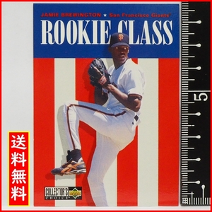 1996 Upper Deck Collector's Choice #38 Rookie Class【Jamie Brewington(Giants)】96年MLBメジャーリーグ野球カード アッパーデック