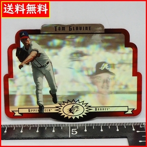 Upper Deck SPX #4【Tom Glavine(Braves)】1996年DIE CUT 3DレンチキュラーMLBメジャーリーグ野球カードBaseball CARD【送料込】