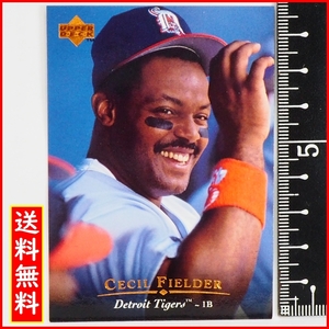 1995 Upper Deck #425【Cecil Fielder(Tigers)】95年MLBメジャーリーグ野球カードBaseball CARDアッパーデック ベースボール【送料込】