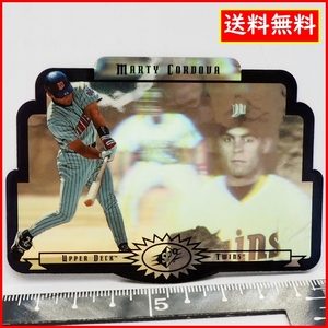Upper Deck SPX #38【Marty Cordova(TWINS)】1996年DIE CUT 3DレンチキュラーMLBメジャーリーグ野球カードBaseball CARD【送料込】