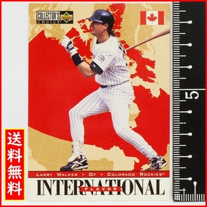 1996 Upper Deck Collector's Choice #326 International Flavor【Larry Walker(Rockies)】アッパーデック96年MLBメジャーリーグ野球カード