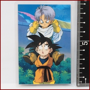 ラミネート カード【ドラゴンボールZ 悟天＆トランクス】当時物アマダ ラミカ■AMADA少年ジャンプ鳥山明【中古】送料込