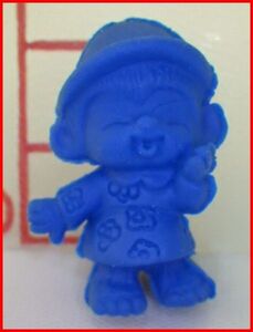 Редкий ★ Monchiche Showa Retro Eraser Doll Doll Figure ■ Girl A Blue