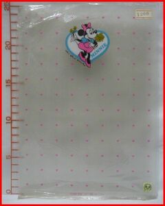  new goods * Disney under bed #179* Minnie Mouse # clear white 